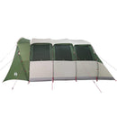 vidaXL Cort de Familie cu acoperiș Verde și alb 576 x 325 x 213 cm