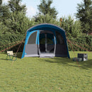 vidaXL Cort de Familie cu acoperiș Albastru și Gri 576 x 325 x 213 cm