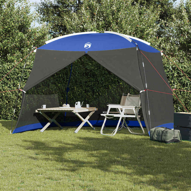 vidaXL Cort cu plasă de țânțari Albastru Azur 320 x 320 x 218 cm