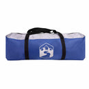 vidaXL Cort cu plasă de țânțari Albastru Azur 320 x 320 x 218 cm