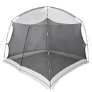 vidaXL Cort cu plasă de țânțari cu acoperiș Gri 320 x 320 x 218 cm