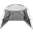 vidaXL Cort cu plasă de țânțari cu acoperiș Gri 320 x 320 x 218 cm