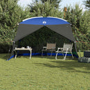 vidaXL Cort cu plasă de țânțari Albastru Azur 380 x 380 x 225 cm