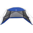 vidaXL Cort cu plasă de țânțari Albastru Azur 380 x 380 x 225 cm