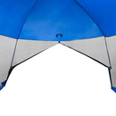 vidaXL Cort cu plasă de țânțari Albastru Azur 380 x 380 x 225 cm