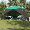vidaXL Cort cu plasă de țânțari Verde Mării 380 x 380 x 225 cm