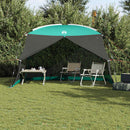 vidaXL Cort cu plasă de țânțari Verde Mării 380 x 380 x 225 cm
