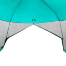 vidaXL Cort cu plasă de țânțari Verde Mării 380 x 380 x 225 cm