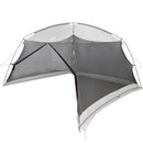 vidaXL Cort cu plasă de țânțari cu acoperiș Gri 380 x 380 x 225 cm