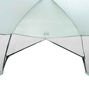 vidaXL Cort cu plasă de țânțari cu acoperiș Gri 380 x 380 x 225 cm