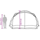 vidaXL Cort cu plasă de țânțari Albastru Azur 434 x 434 x 230 cm