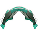 vidaXL Cort cu plasă de țânțari Verde Mării 434 x 434 x 230 cm