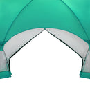 vidaXL Cort cu plasă de țânțari Verde Mării 434 x 434 x 230 cm