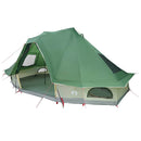 vidaXL Cort Tipi cu acoperiș Verde 466 x 310 x 240 cm tafta