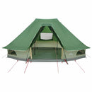 vidaXL Cort Tipi cu acoperiș Verde 466 x 310 x 240 cm tafta