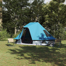 vidaXL Cort Tipi cu acoperiș albastru 466 x 310 x 240 cm tafta