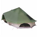 vidaXL Cort Tipi cu acoperiș Verde 680 x 430 x 270 cm tafta