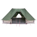 vidaXL Cort Tipi cu acoperiș Verde 680 x 430 x 270 cm tafta