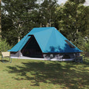 vidaXL Cort Tipi cu acoperiș albastru 680 x 430 x 270 cm tafta