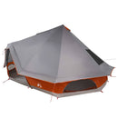 vidaXL Cort Tipi Gri și Portocalie 680 x 430 x 270 cm tafta