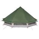 vidaXL Cort Tipi cu acoperiș Verde 508 x 470 x 300 cm tafta