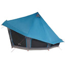 vidaXL Cort Tipi cu acoperiș albastru 508 x 470 x 300 cm tafta