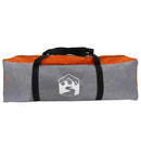 vidaXL Cort Tipi Gri și Portocalie 508 x 470 x 300 cm tafta