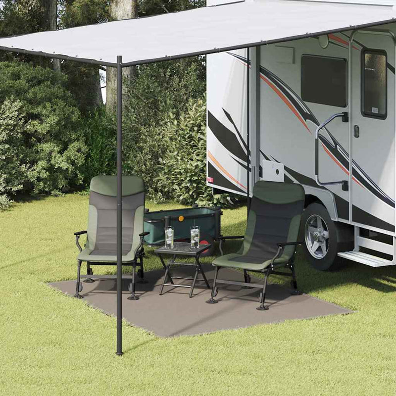 vidaXL Covoare pentru Cort Manual Gri deschis 200 x 250 cm Polietilenă