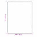 vidaXL Covoare pentru Cort Manual Gri deschis 200 x 250 cm Polietilenă