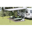 vidaXL Covoare pentru Cort Manual Gri deschis 500 x 250 cm Polietilenă