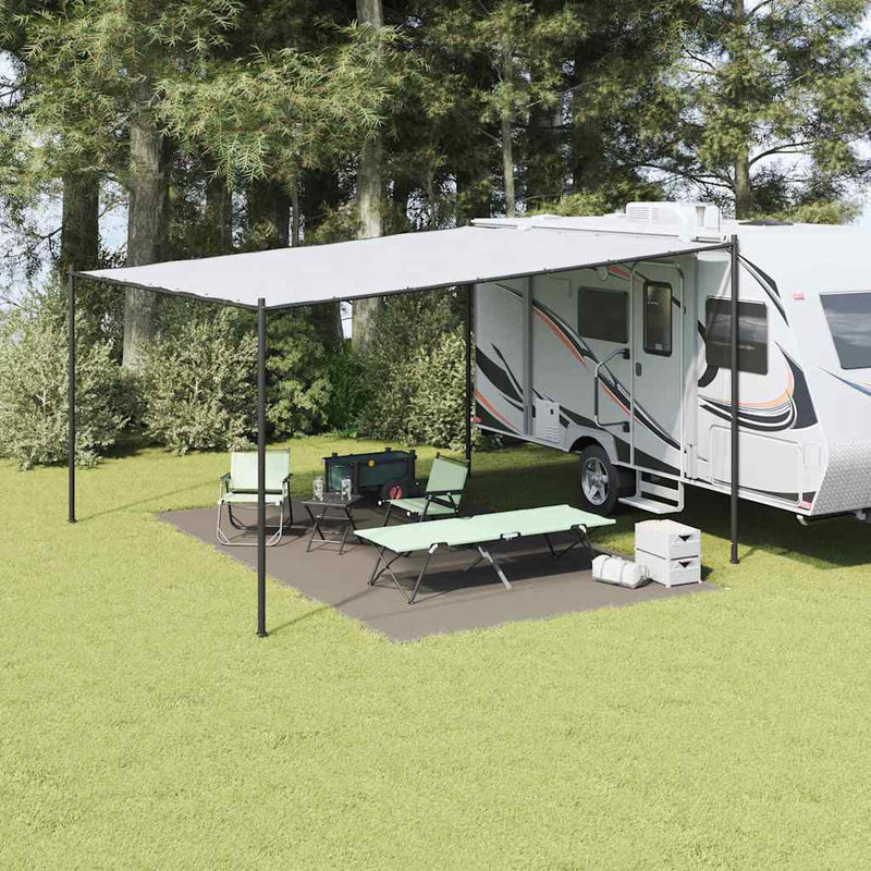 vidaXL Covoare pentru Cort Manual Gri deschis 500 × 300 cm Polietilenă