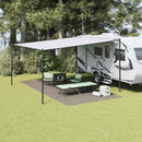 vidaXL Covoare pentru Cort Manual Gri deschis 600 × 300 cm Polietilenă