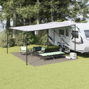 vidaXL Covoare pentru Cort Manual Gri deschis 500 x 400 cm Polietilenă