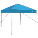 vidaXL Set Cort pentru Camping 2 pcs albastru Tafetă și Material