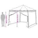 vidaXL Set Cort pentru Camping 2 pcs albastru Tafetă și Material