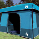 vidaXL Set Cort pentru Camping 2 pcs albastru Tafetă și Material