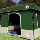 vidaXL Set Cort pentru Camping 2 pcs Verde Tafetă și Material