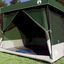 vidaXL Set Cort pentru Camping 2 pcs Verde Tafetă și Material