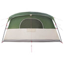 vidaXL Cort tunel verde 366 x 244 x 198 cm poliester si otel