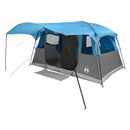 vidaXL Cort tunel albastru 366 x 244 x 198 cm poliester si otel