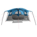 vidaXL Cort tunel albastru 366 x 244 x 198 cm poliester si otel