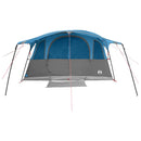 vidaXL Cort tunel albastru 366 x 244 x 198 cm poliester si otel