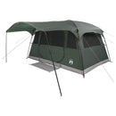 vidaXL Cort tunel verde army 366 x 244 x 198 cm poliester si otel