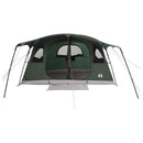 vidaXL Cort tunel verde army 366 x 244 x 198 cm poliester si otel