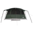 vidaXL Cort tunel verde army 366 x 244 x 198 cm poliester si otel