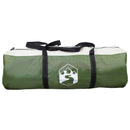 vidaXL Cort tunel verde 427 x 305 x 205 cm poliester si otel