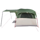 vidaXL Cort tunel verde 427 x 305 x 205 cm poliester si otel