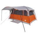 vidaXL Cort tunel cu acoperis gri si portocalie 427 x 305 x 205 cm
