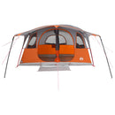 vidaXL Cort tunel cu acoperis gri si portocalie 427 x 305 x 205 cm