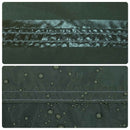 vidaXL Cort tunel verde army 427 x 305 x 205 cm poliester si otel